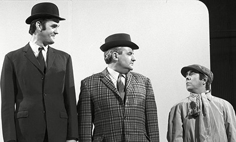 John Cleese, Ronnie Barker and Ronnie Corbett in 'The Class Sketch'.