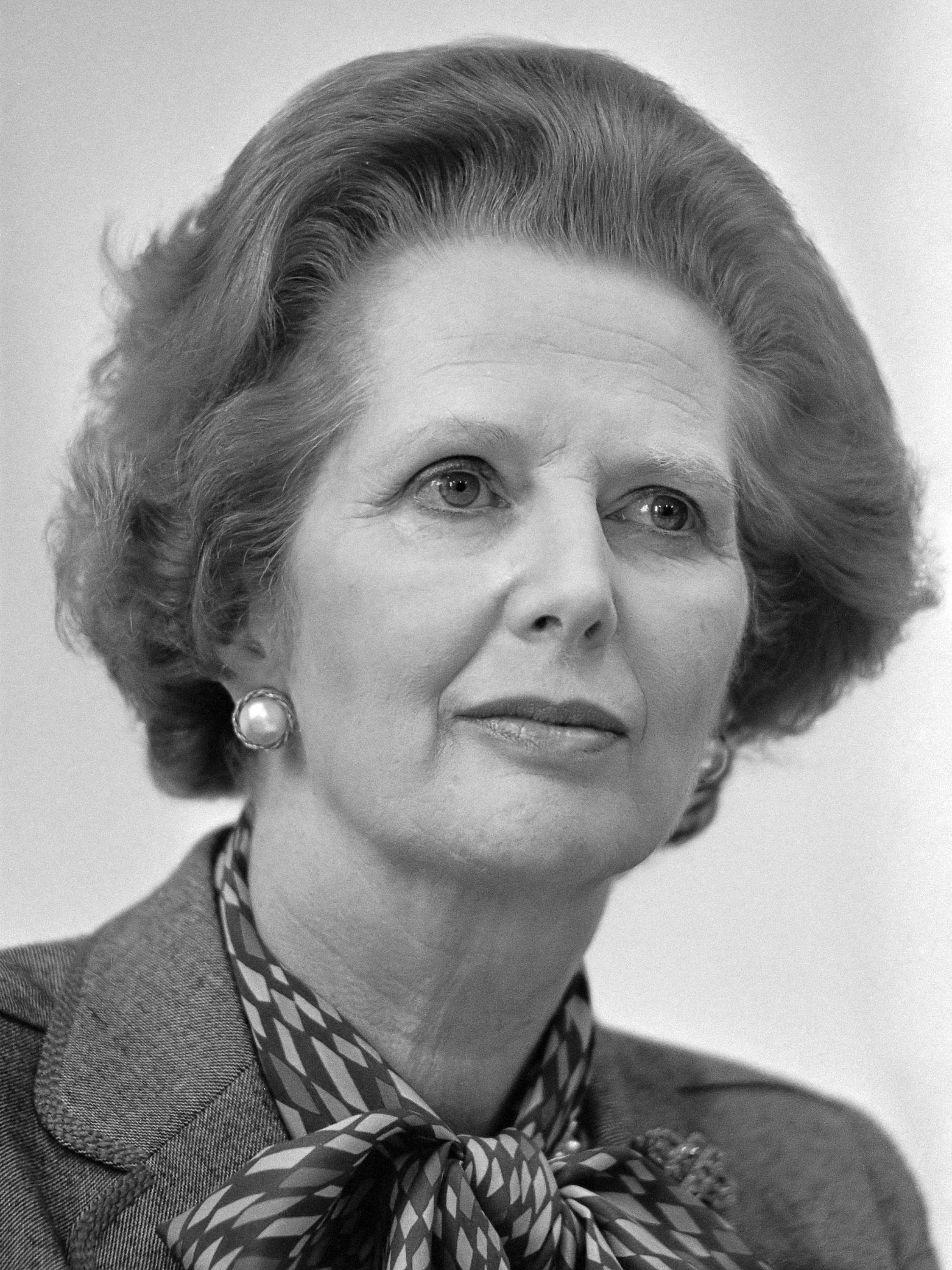 Margaret Thatcher (1925-2013).