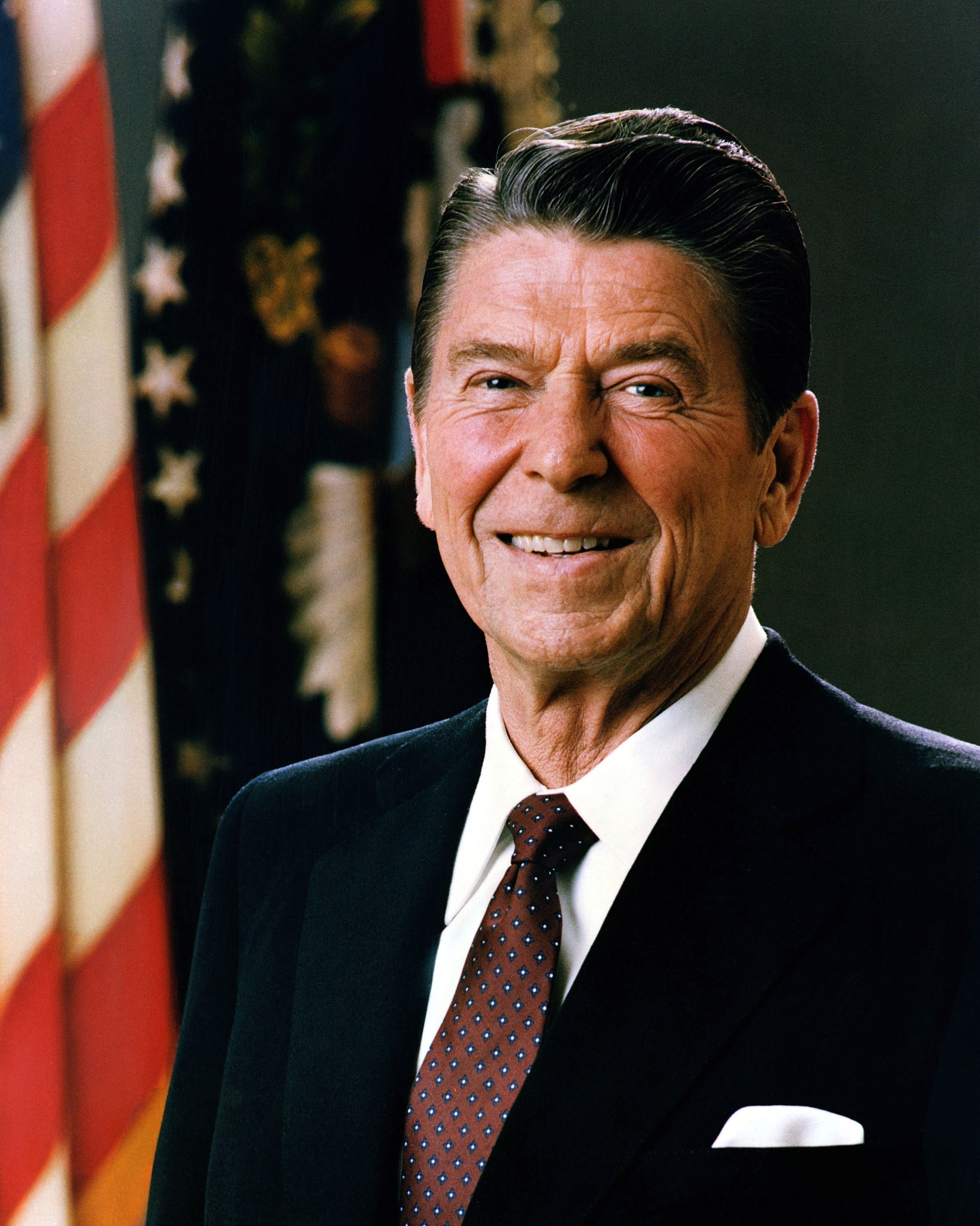 Ronald Reagan (1911-2004).